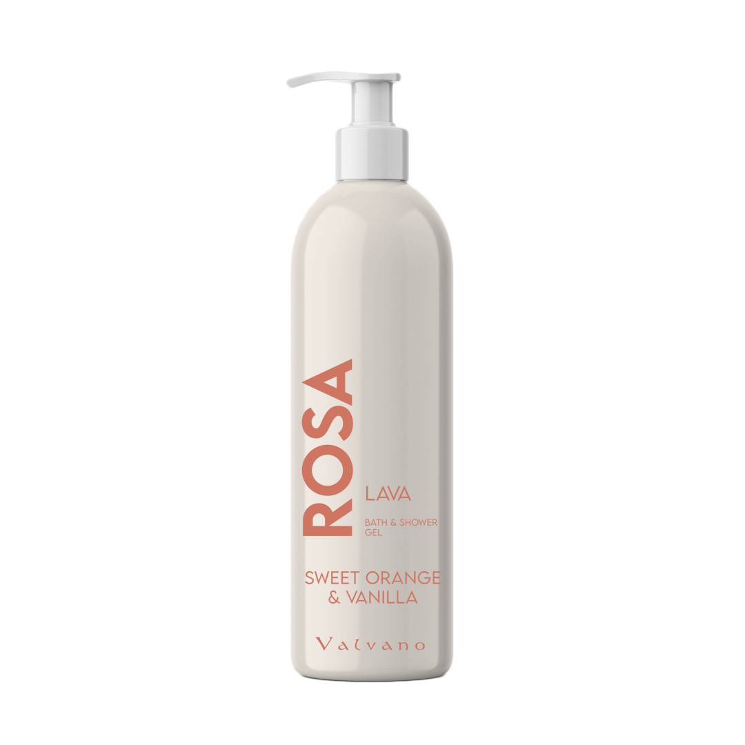 Rosa Lava Bath and Shower Gel 